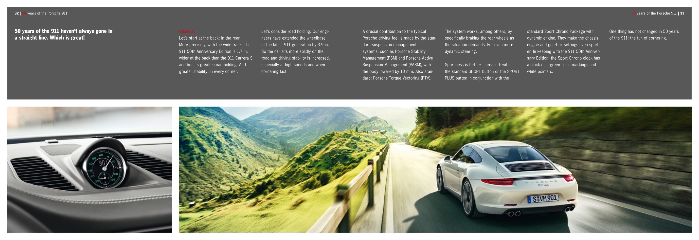 2014 Porsche 911 50 Brochure Page 15